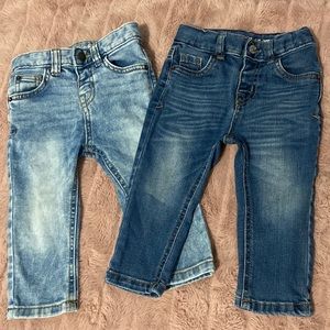 Two cat & jack boy jeans